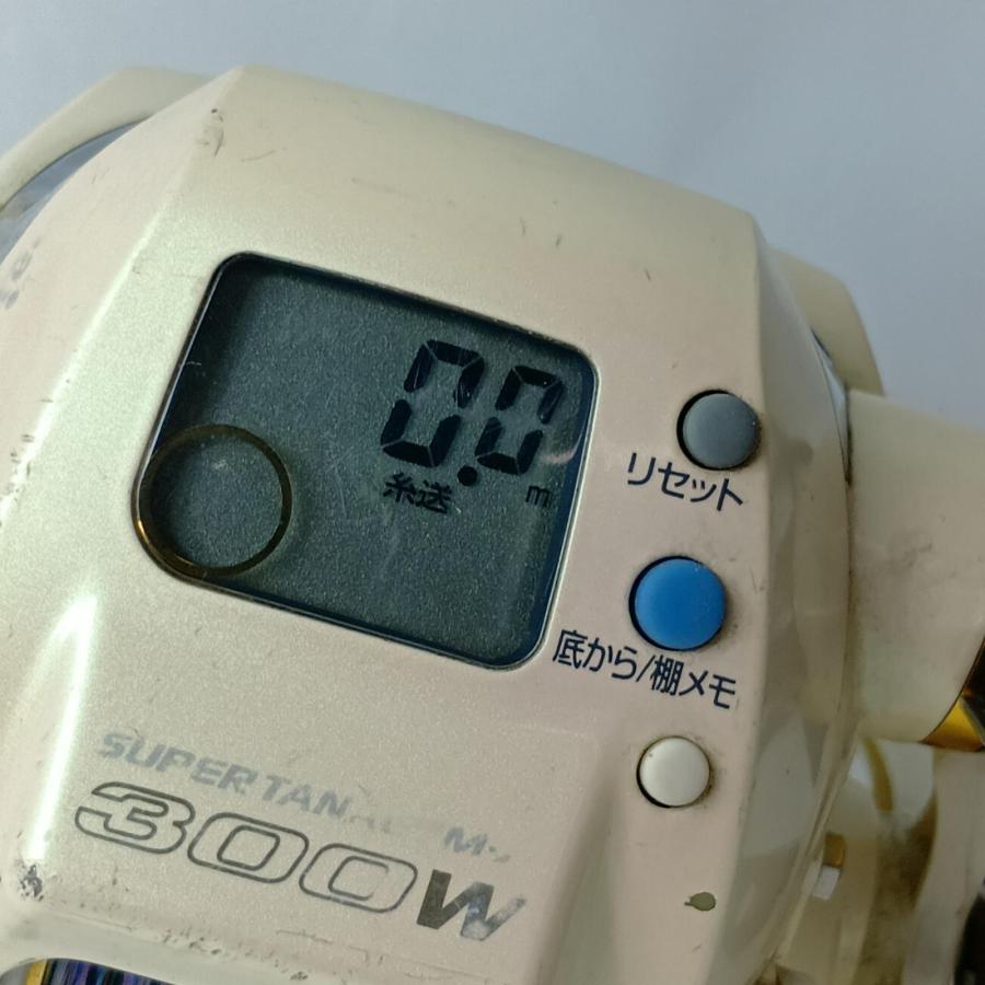 DAIWA ダイワ 電動リール 801357 スーパータナコンX300W 本体のみ 傷や汚れありの画像