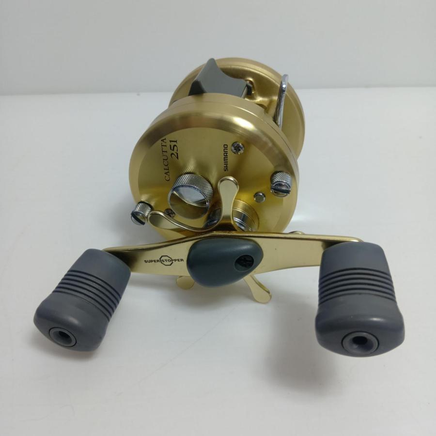希少　米国シマノ　CALCUTTA 251 レフトハンドル SHIMANO シマノ カルカッタ251 やや傷や汚れあり : リサイクル