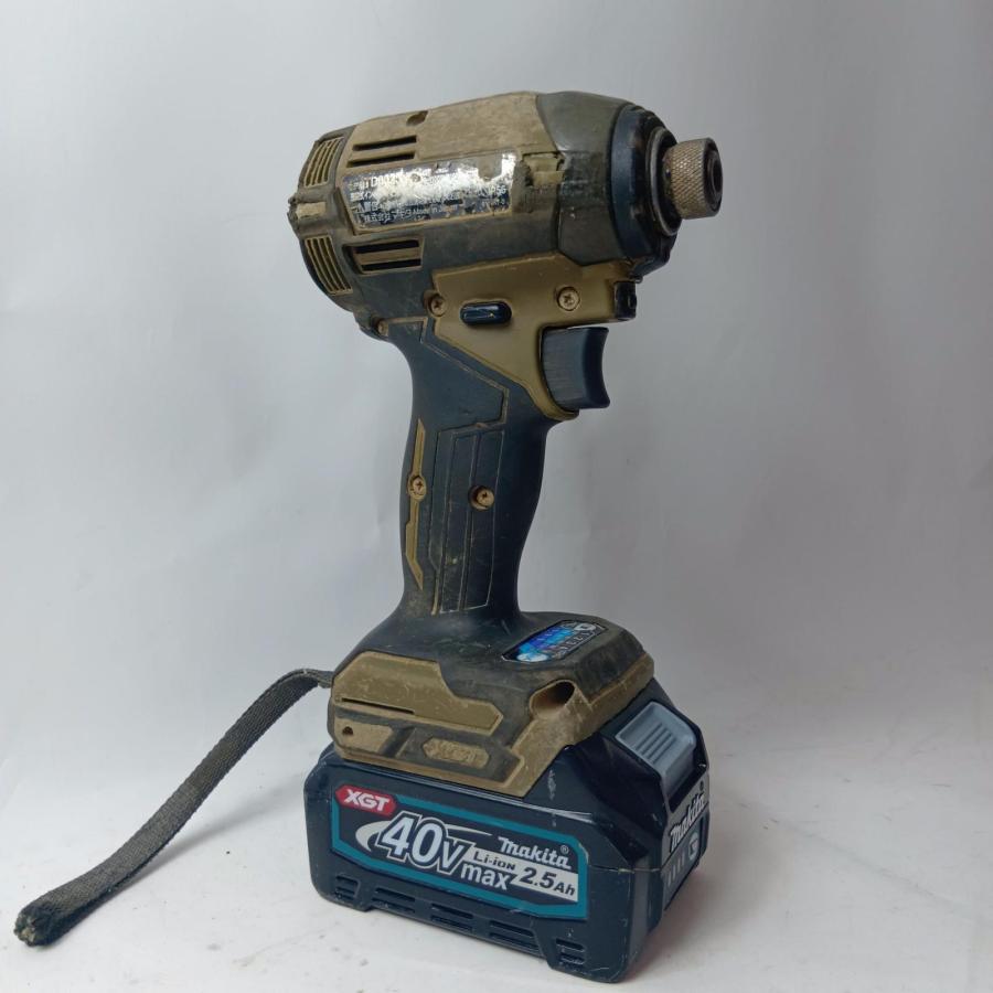 未使用品 マキタ TD002G オリーブ インパクトドライバ　40Vmax MAKITA マキタ インパクトドライバ TD002G オリーブ バッテリー1個付