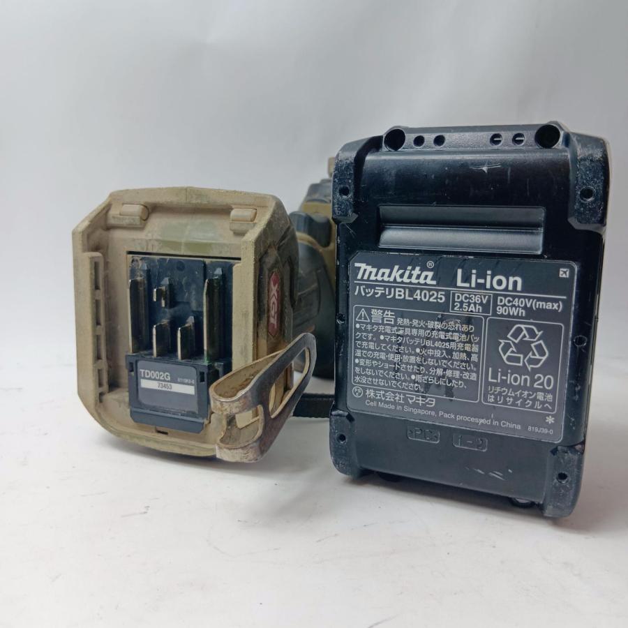MAKITA マキタ インパクトドライバ TD002G オリーブ バッテリー1個付