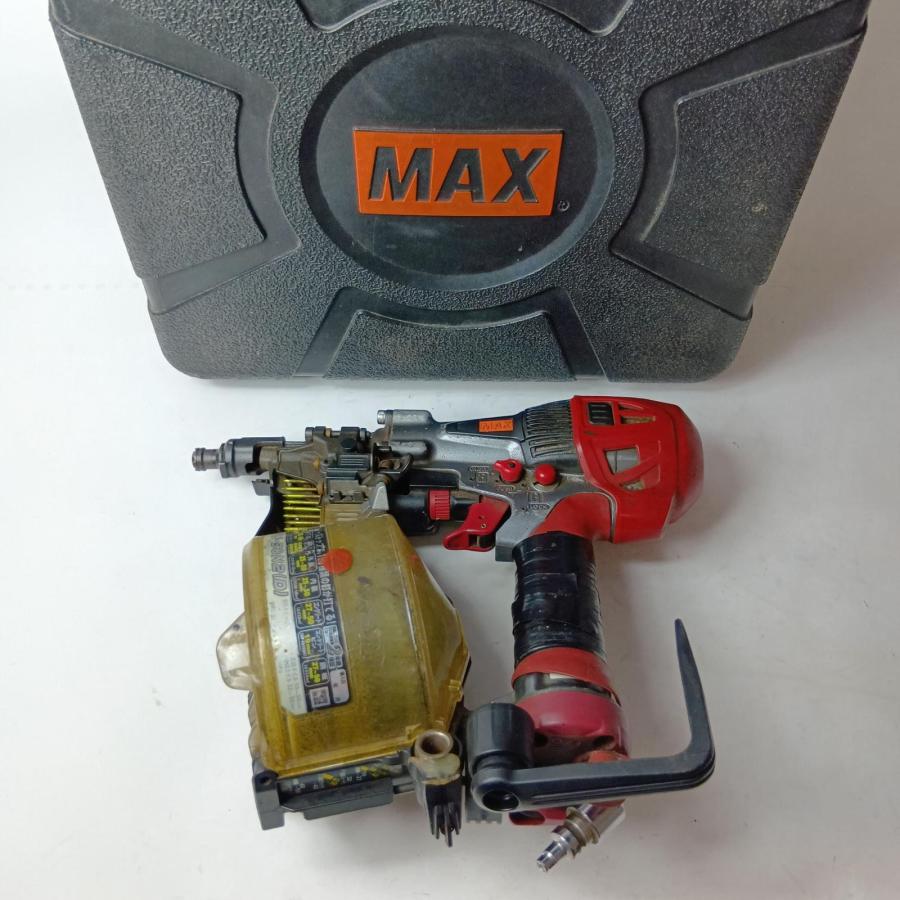 MAX マックス 高圧コイルネイラ エア釘打ち HN-50N2 ケース付 50mm MAX マックス 高圧コイルネイラ エア釘打ち HN-50N2 ケース付 50mm 傷