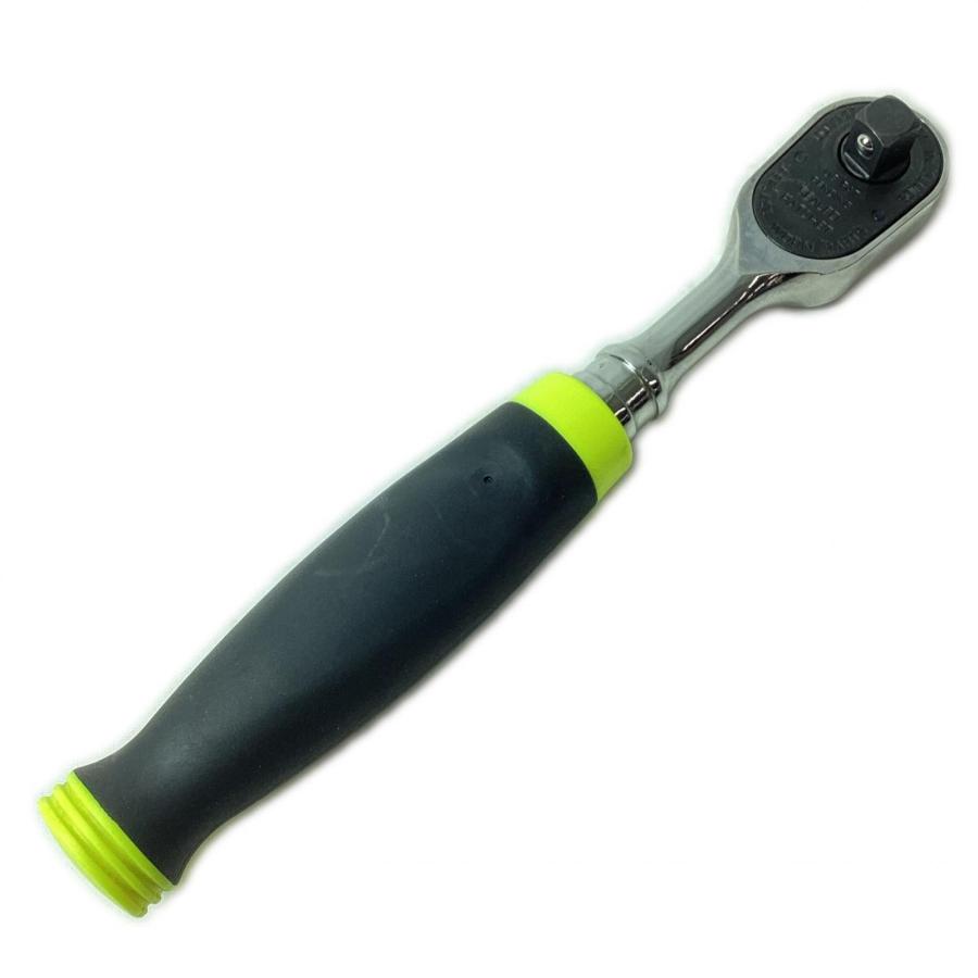 Snap-on スナップオン ソフトグリップラチェット FH100 黄緑 本体のみ