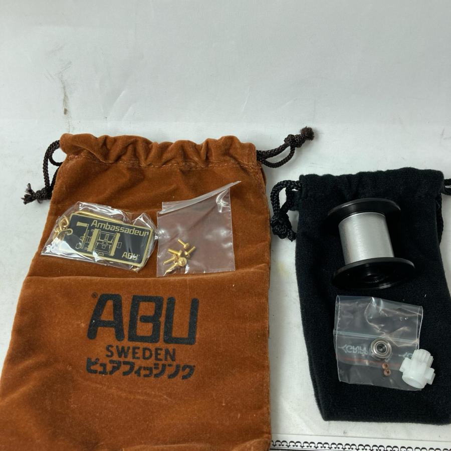 ABU ベイトリール AMB 5500CDL 100th 木箱・外箱付 目立った傷や汚れ