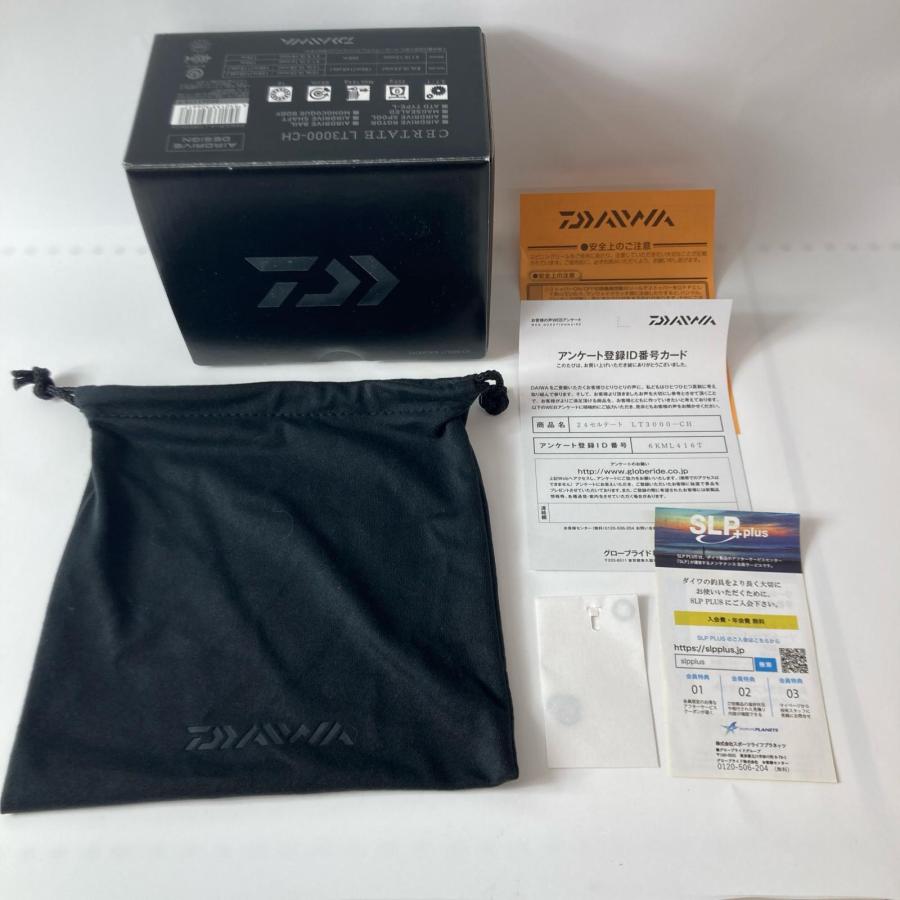 DAIWA ダイワ スピニングリール 24セルテート LT3000-CH 00061178 やや