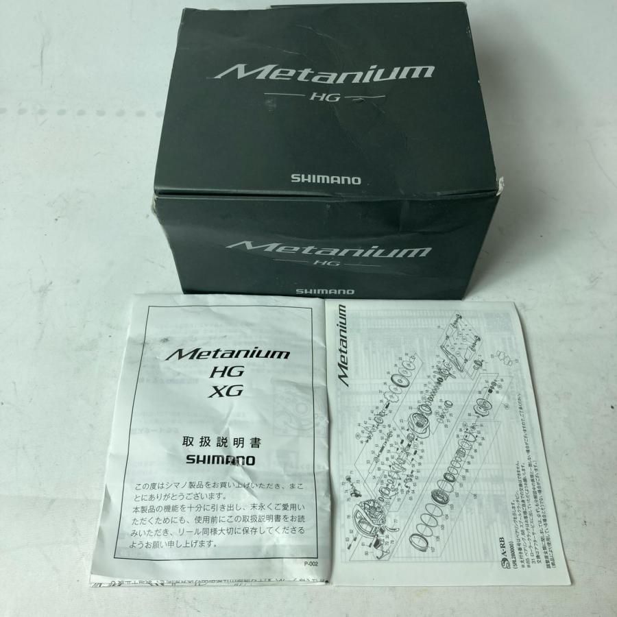 SHIMANO シマノ ベイトリール 20メタニウムHG RH 04114 外箱付 やや傷