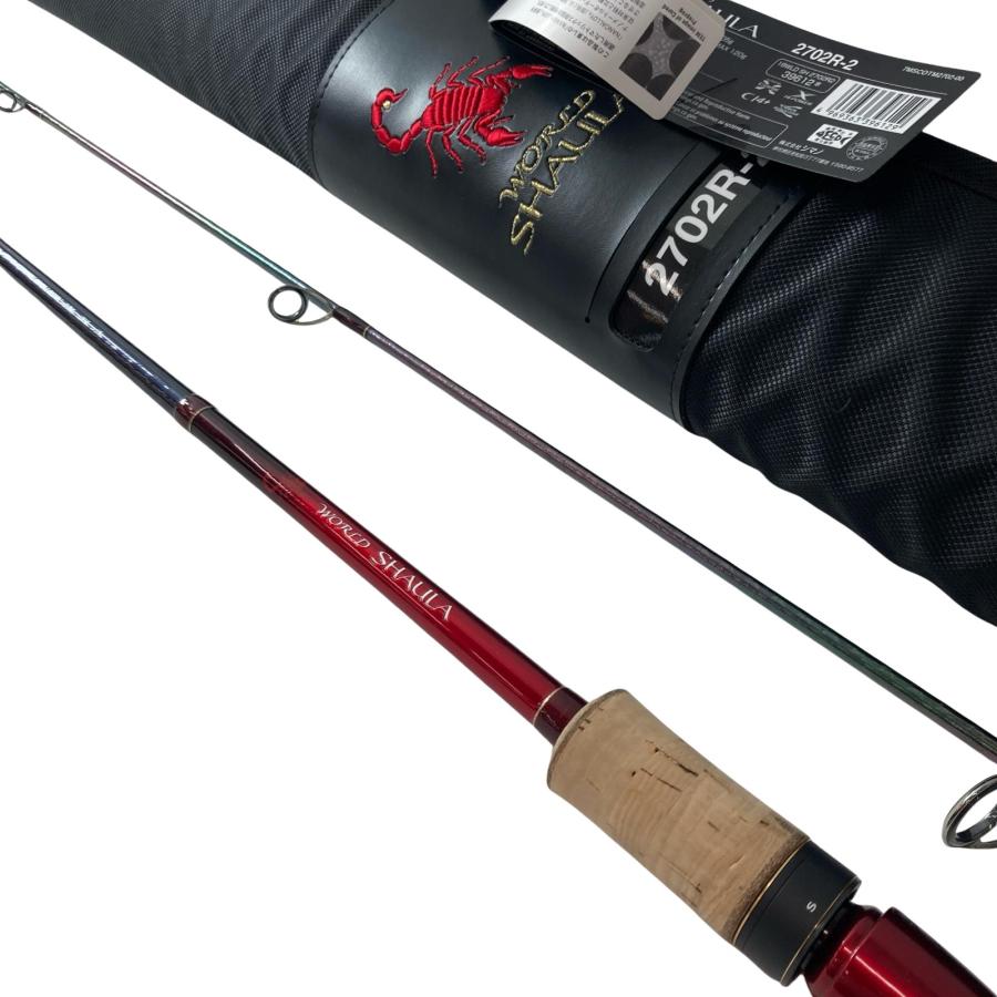 SHIMANO シマノ バスロッド 18ワールドシャウラ 2702R-2 39612 ケース 