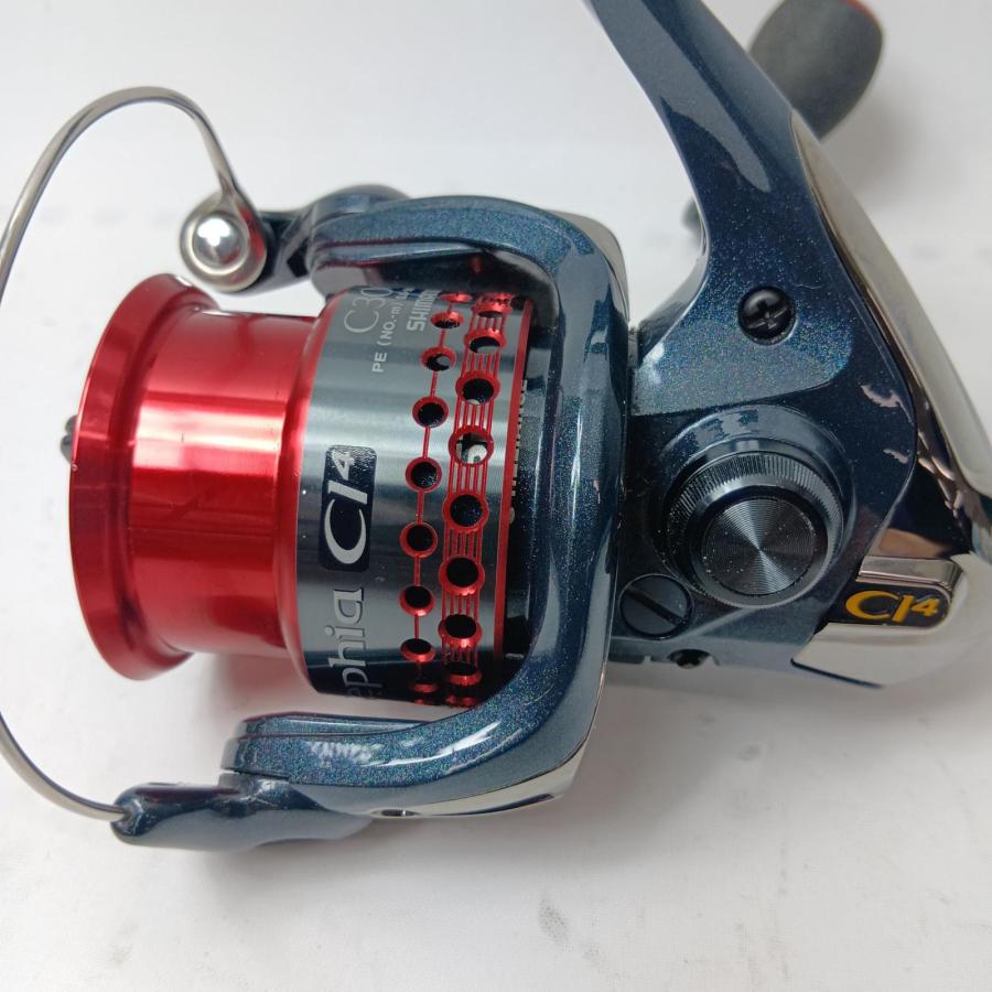 SHIMANO シマノ スピニングリール 02317 08セフィアCI4 C3000S やや傷や汚れありの画像