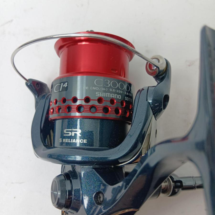 SHIMANO シマノ スピニングリール 02317 08セフィアCI4 C3000S やや傷や汚れありの画像