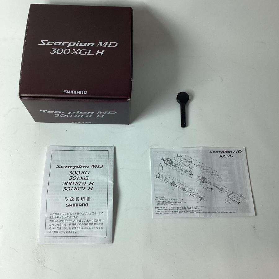 釣り SHIMANO シマノ ベイトリール 24スコーピオンMD 300XG LH 047168 