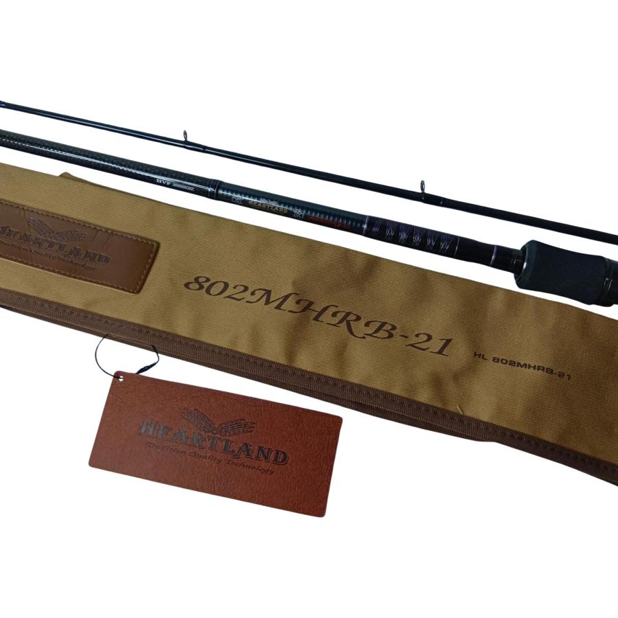 DAIWA ダイワ バスロッド ハートランド HL802MHRB-21 05806508 竿袋付