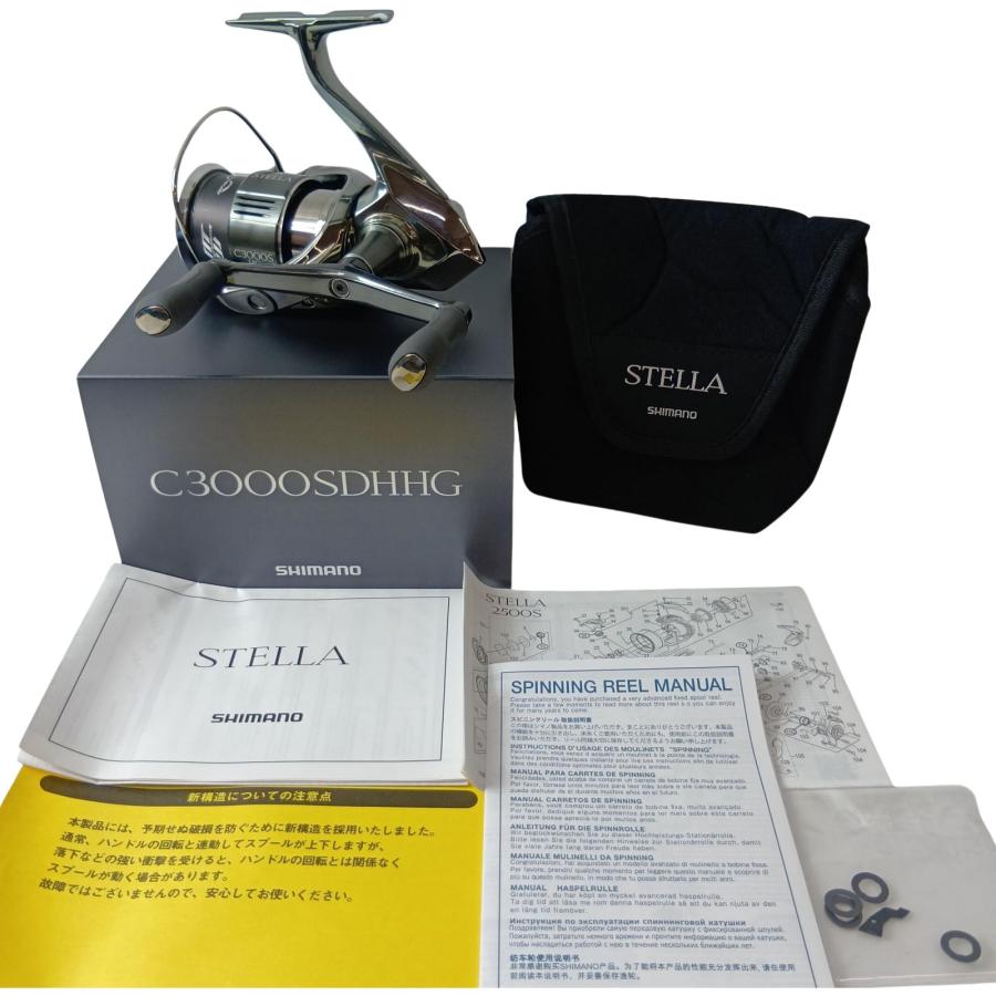 SHIMANO シマノ スピニングリール 043900 22ステラ C3000SDHHG 未使用