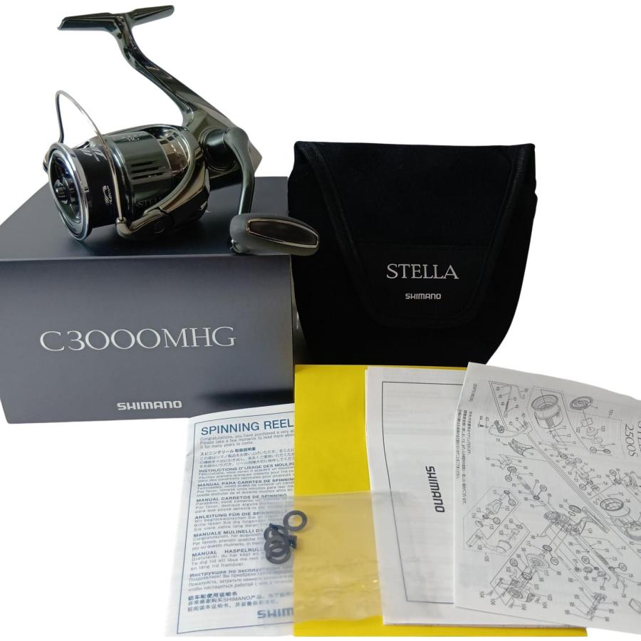 SHIMANO シマノ スピニングリール 043917 22ステラ C3000MHG 未使用に