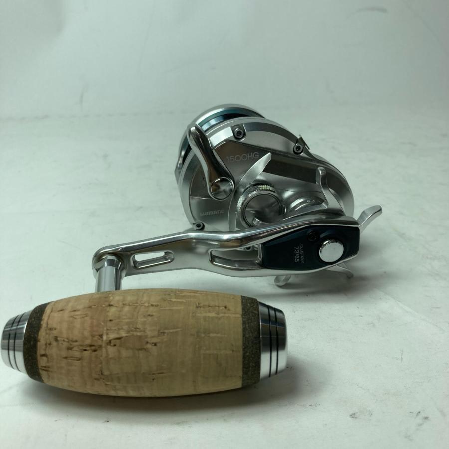 SHIMANO シマノ ベイトリール 17オシアジガー 1500HG ゴメクサスハンドル 03667 本体のみ やや傷や汚れありの画像