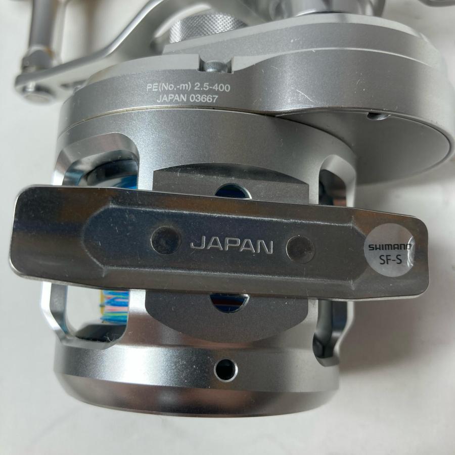 SHIMANO シマノ ベイトリール 17オシアジガー 1500HG ゴメクサスハンドル 03667 本体のみ やや傷や汚れありの画像