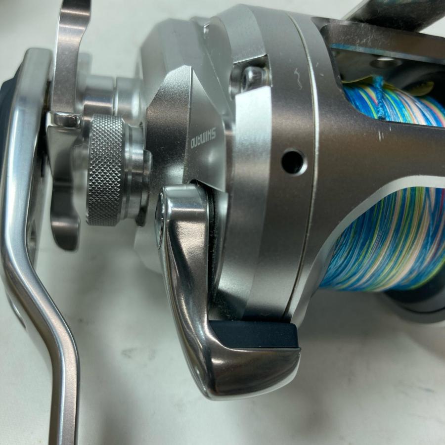 SHIMANO シマノ ベイトリール 17オシアジガー 1500HG ゴメクサスハンドル 03667 本体のみ やや傷や汚れありの画像
