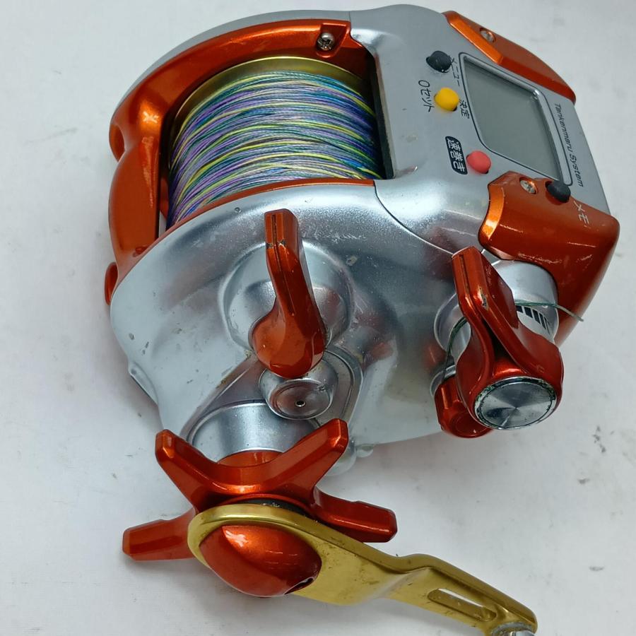 SHIMANO シマノ 電動リール 06電動丸イカスペシャル 3000  電源コード付 傷や汚れありの画像