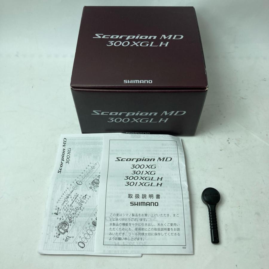 SHIMANO Scorpion MD 300XGLH ベイトリール箱あり 24Scorpion MD