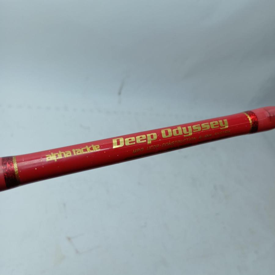 alpha tackle アルファタックル 船竿 DEEP ODYSSEY ディープオデッセイ モデルT 本体のみ alpha tackle アルファタックル 船竿 DEEP ODYSSEY ディープオデッセイ
