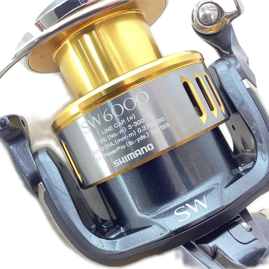 SHIMANO シマノ スピニングリール 16ツインパワーSW 6000XG SE49 03734 箱・リールポーチ付 SHIMANO シマノ スピニングリール 16ツインパワーSW 6000XG SE49 03734