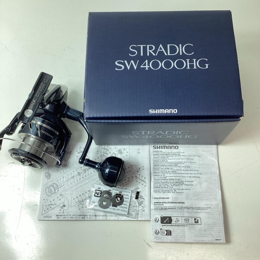 SHIMANO シマノ スピニングリール 24ストラディックSW 4000HG 047373  やや傷や汚れあり |  | 09