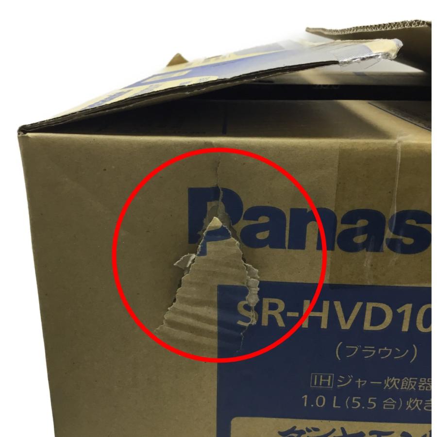 △△ Panasonic パナソニック 炊飯器 IH炊飯ジャー SR-HVD1010-T 2022