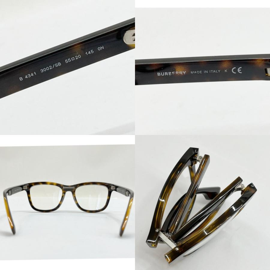 BURBERRY（バーバリー） ◇◇ 折り畳み眼鏡 眼鏡 55□20 145 B4341