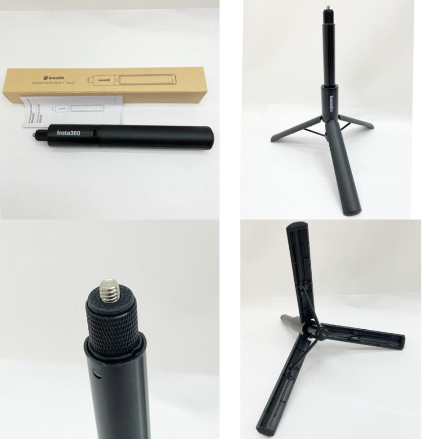 ◆◆ Insta360 Ace Pro アクションカメラ 2023年製 バッテリー 自撮り棒セット ブラック ◇◇ Insta360 Ace Pro アクションカメラ 2023年製 バッテリー