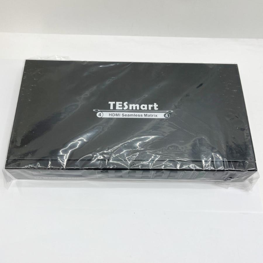 ◆◆TESmart 4×4HDMI　SeamlessMatrix B081F2TD9D ブラック ◇◇ TESmart 4×4HDMI SeamlessMatrix B081F2TD9D ブラック