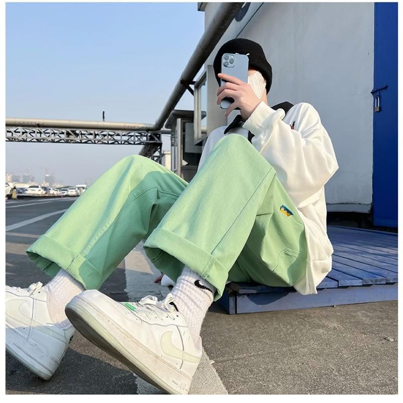 カラーチノパン 太い ゆったり パステルカラー ペールカラー ストレートパンツ 韓国 ファッション ワイドパンツ カジュアルパンツ メンズ Cb A080 9855 メンズファッション Bigbangfellas 通販 Yahoo ショッピング