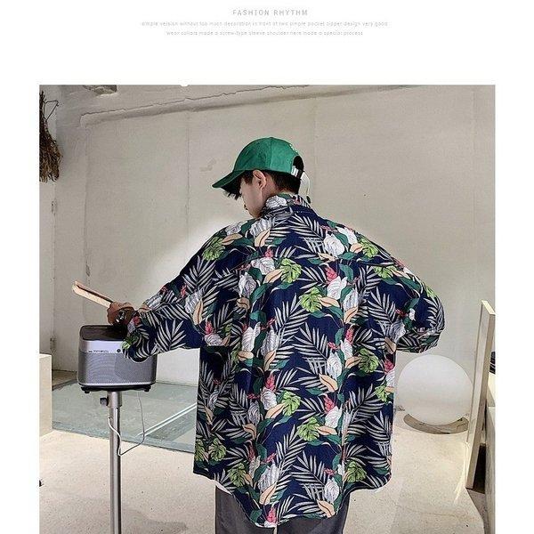 ゆったりと気分は南国 ボタニカル柄シャツ 半袖 リゾート 旅行 メンズ メンズファッション ストリート系 カジュアル モード系 韓国 ファッション Ct 8 Zc542 メンズファッション Bigbangfellas 通販 Yahoo ショッピング
