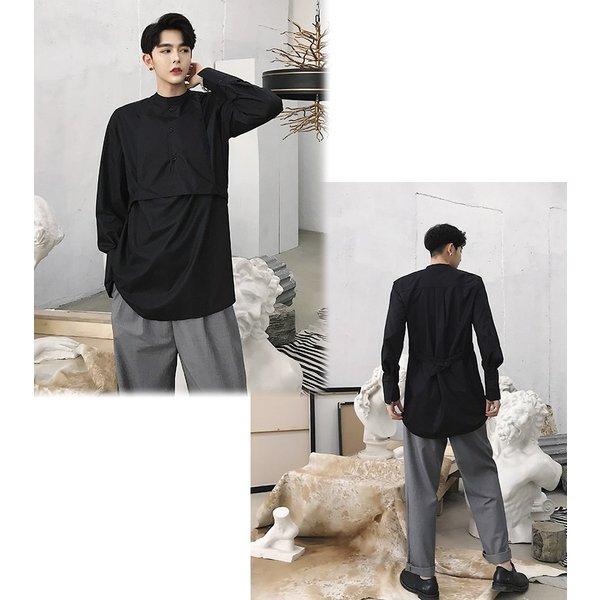 デザインシャツ カットソー ロングスリーブ 長袖 メンズ メンズファッション 無地 韓流 韓国ファッション ストリート系 カジュアル 春 秋 個性 衣装 Ct A145 C613 メンズファッション Bigbangfellas 通販 Yahoo ショッピング