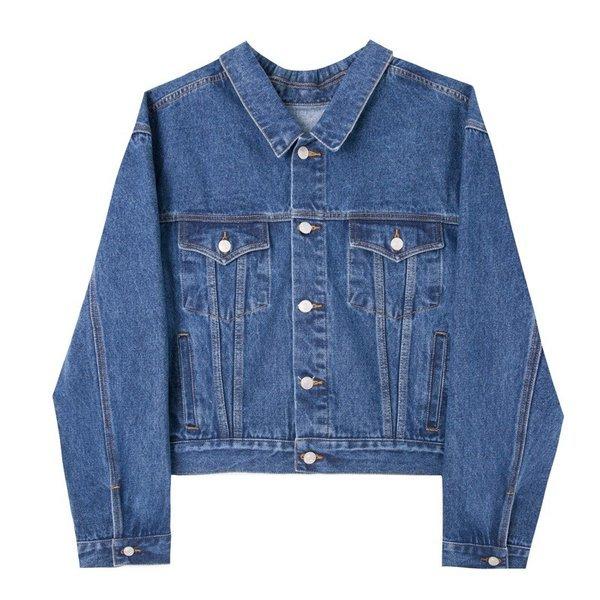 デニムジャケット ゆったり ショート丈 Gジャン メンズ メンズファッション 長袖 無地 デニム ジージャン ジーンズ アウター 韓流 韓国ファッション ス Ct A145 N508 メンズファッション Bigbangfellas 通販 Yahoo ショッピング