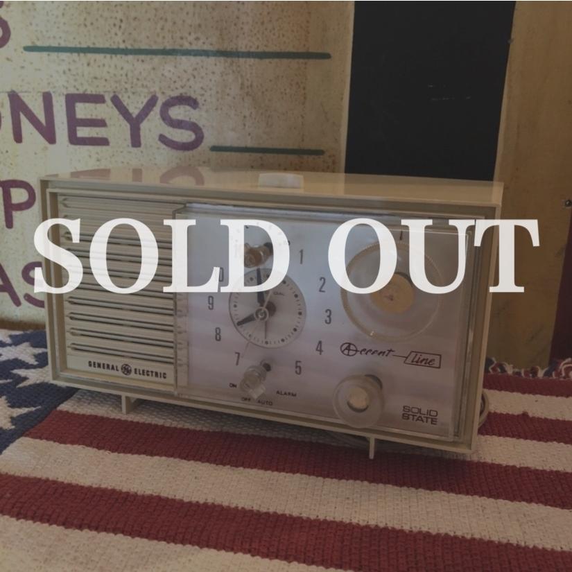 General Electric ヴィンテージ ラジオ 時計 アラーム機能 Cl01 Bigbear 通販 Yahoo ショッピング