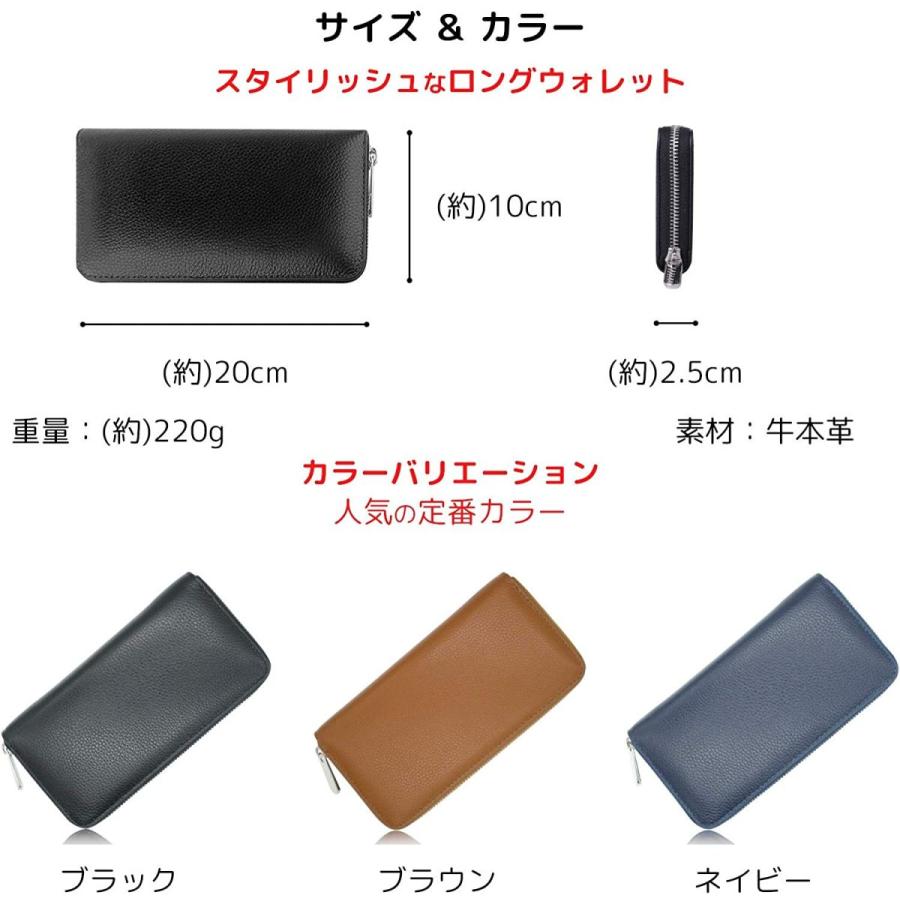 100 品質 Libra ブラウン ウォレット ラウンドファスナー 本革 メンズ 長財布 長財布 Www Naprehab Com