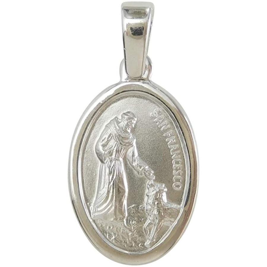 超目玉 アッシジの聖フランシスコとグッビオの狼 メダイ ペンダント M シルバー イタリア製 フランチェスコ Big Bear Store 通販 Yahoo ショッピング 無料長期保証 Www Ladislexia Net
