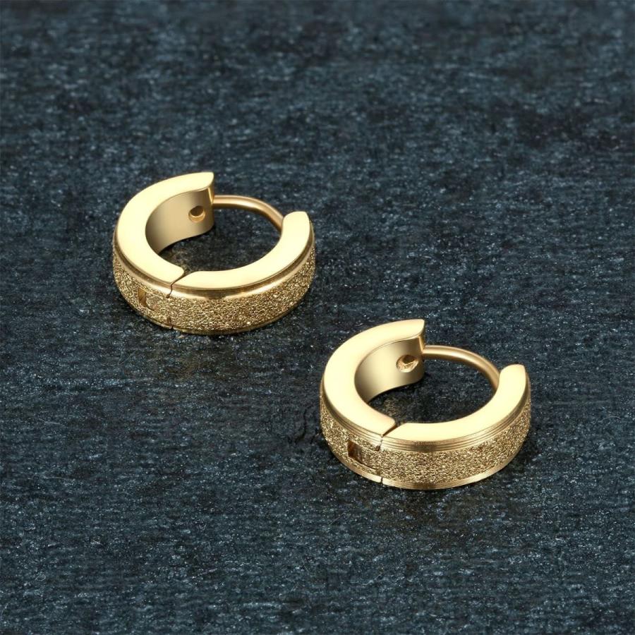 Aroncent ピアス フープ メンズ ステンレス ピアス リング レディース ピアス ペア ブランド ボディピアス 軟骨ピアス 片耳ピア Dlkjucs6vq ファッション Valleymill Com