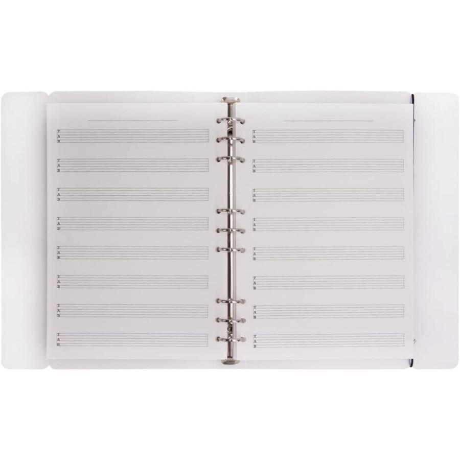 バインダー ノート B5 9穴 最大100枚収容 リングノート6線譜 方眼 5線譜 4線 縦 楽譜 リングノート詰め替え 半透明 さらさら書 Big Bear Store 通販 Yahoo ショッピング