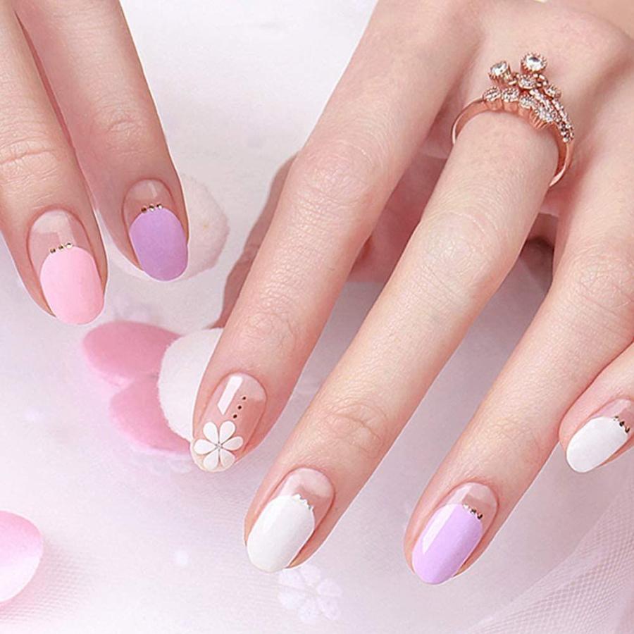 Envylookzinipin 長持ちするジェルネイルシール 貼るだけマニキュア ネイルストリップ ネイルラップ おしゃれデザイン Ka00 Big Bear Store 通販 Yahoo ショッピング