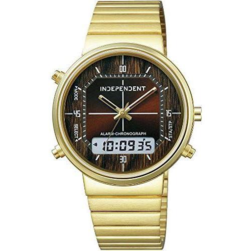 インディペンデント INDEPENDENT 腕時計デジアナ ユニセックス ブラウン/ゴールド BP1-021-91 並行輸入品