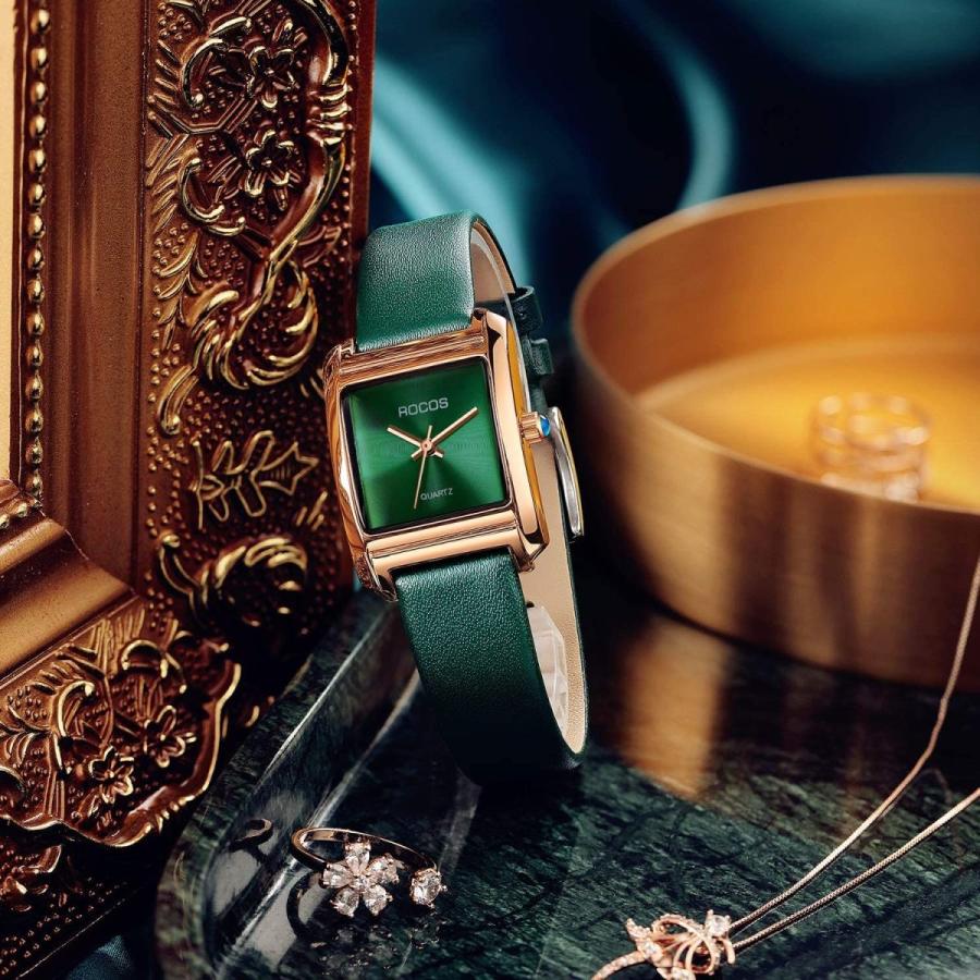 腕時計 レディース 超薄型 おしゃれ 防水 女性用 革ベルト ブランド アナログ スクエア シンプルな文字盤 ファッション 薄い Watch Big Bear Store 通販 Yahoo ショッピング