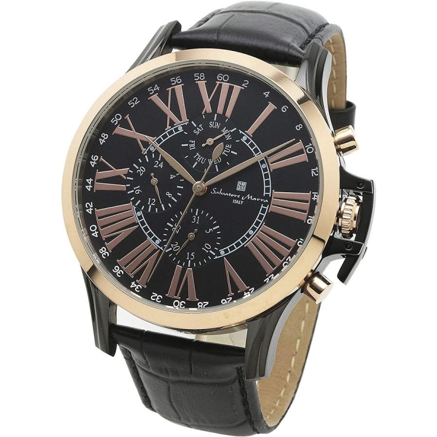 Salvatore Marra サルバトーレマーラ 腕時計 メンズ (クォーツ/レザー) ビジネス カジュアル アナログ 革ベルト (ピン Salvatore Marra サルバトーレマーラ 腕時計 メンズ クォーツ/レザー ビジネス カジュアル アナログ 革ベルト ピン