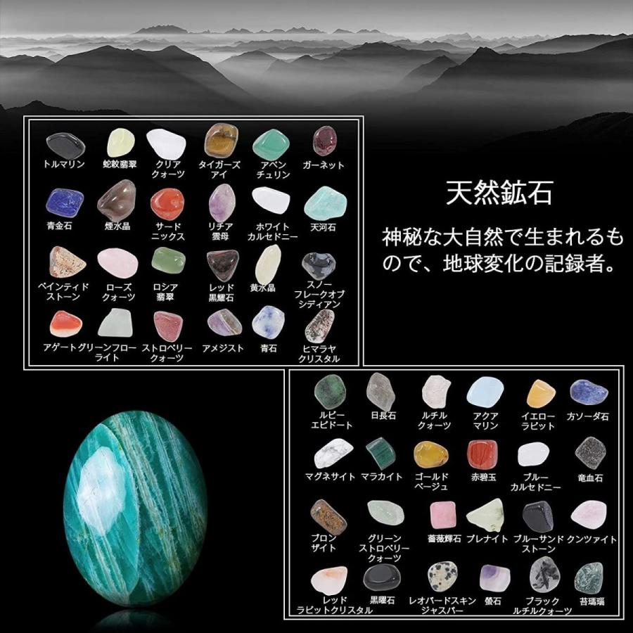 Qishuo 子ども コレクション 鉱石 標本 天然石 子供 天然 岩石 鉱物 セット 世界 48種類 プレゼント ギフト Big Bear Store 通販 Yahoo ショッピング