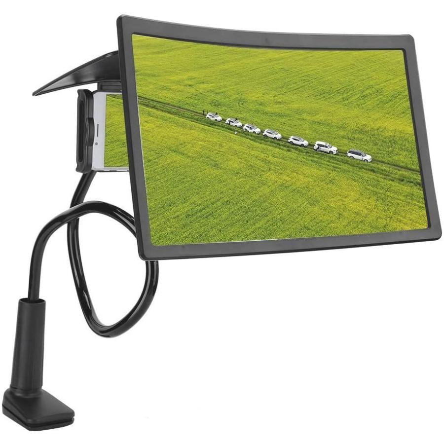 期間限定開催 スクリーンアンプ スマホ 画面拡大鏡 L7シェーディングデザイン 曲面スクリーン 小画面アクリル プラスチック アルミニウム合金 眼精疲労軽 安心の定価販売 Assfa Org