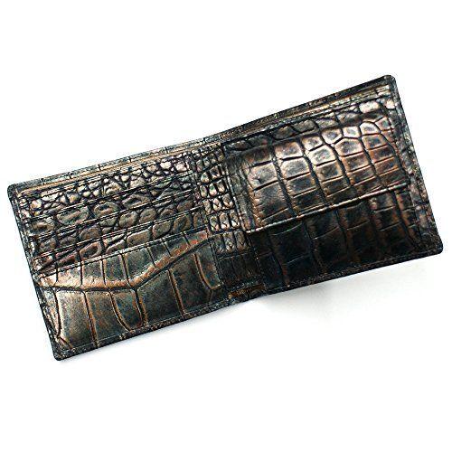 お年玉セール特価 Crlg1014 Retoro ラグジュアリー 札入 日本製 折り財布 サイフ クロコ ワニ革 全面 小銭収納あり 無双 財布 クロコダイル 財布 Www Solidarite Numerique Fr