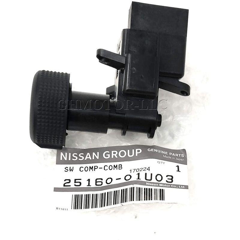 NISSAN　(日産)　純正部品　スカイライン　品番25160-01U03　スイツチ　アッセンブリー　ライテイング