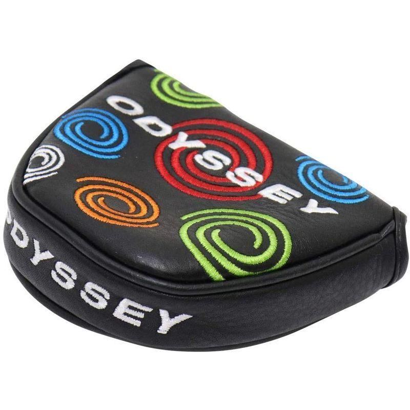 ODYSSEY （オデッセイ） TOUR SUPER SWIRL BLACK 限定 マレット パターカバー 5517201 本革 オデッセイ TOUR SUPER SWIRL BLACK 限定 マレット パターカバー 本革