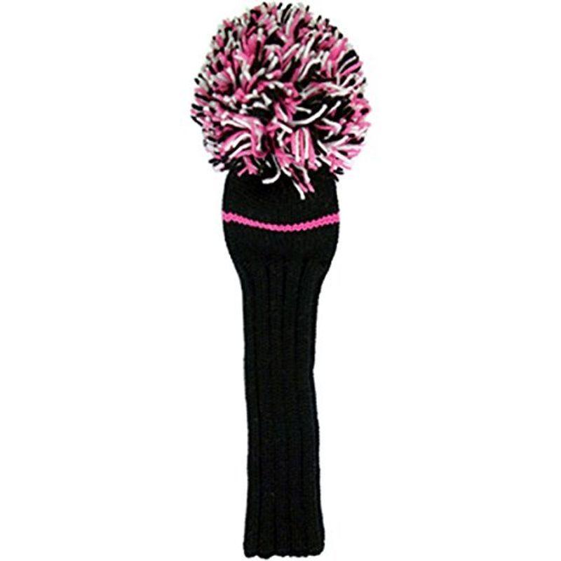 Jan Craig(ジャンクレイグ) ヘッドカバー ハンドメイド ヘッドカバー ドライバー用 460cc対応 Pink/Black/Whit