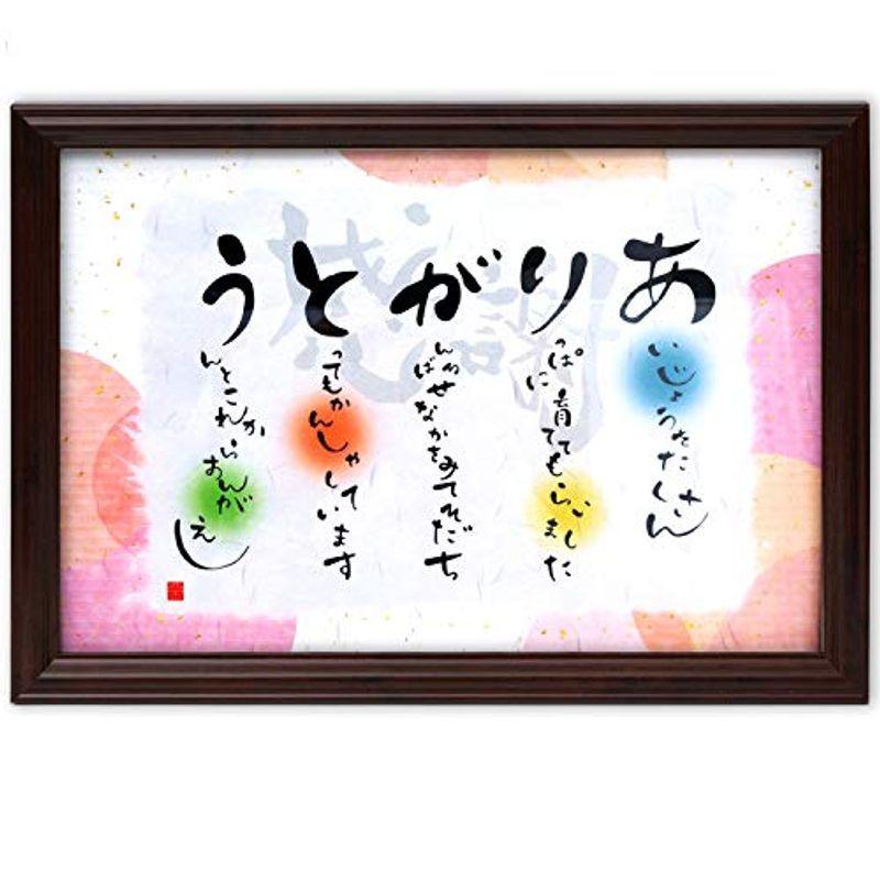 コンビニ受取対応商品 初任給 プレゼント 名前 詩 感謝 ありがとう 両親に贈りたい額入りベストギフト オブジェ 置き物 Www Raviwebcoding Com