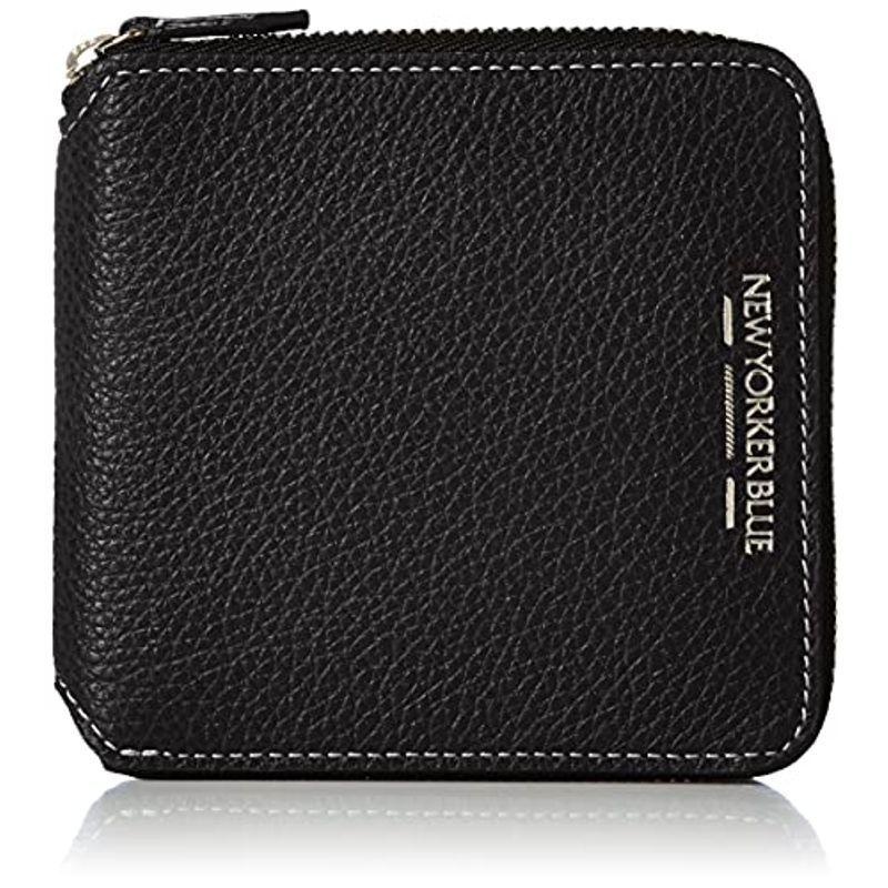 ニューヨーカーブルー 二つ折り財布 カラーグラデーション メンズ クロ