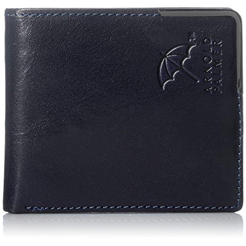 アーノルドパーマー 財布 イタリアンレザー使用 ネイビー